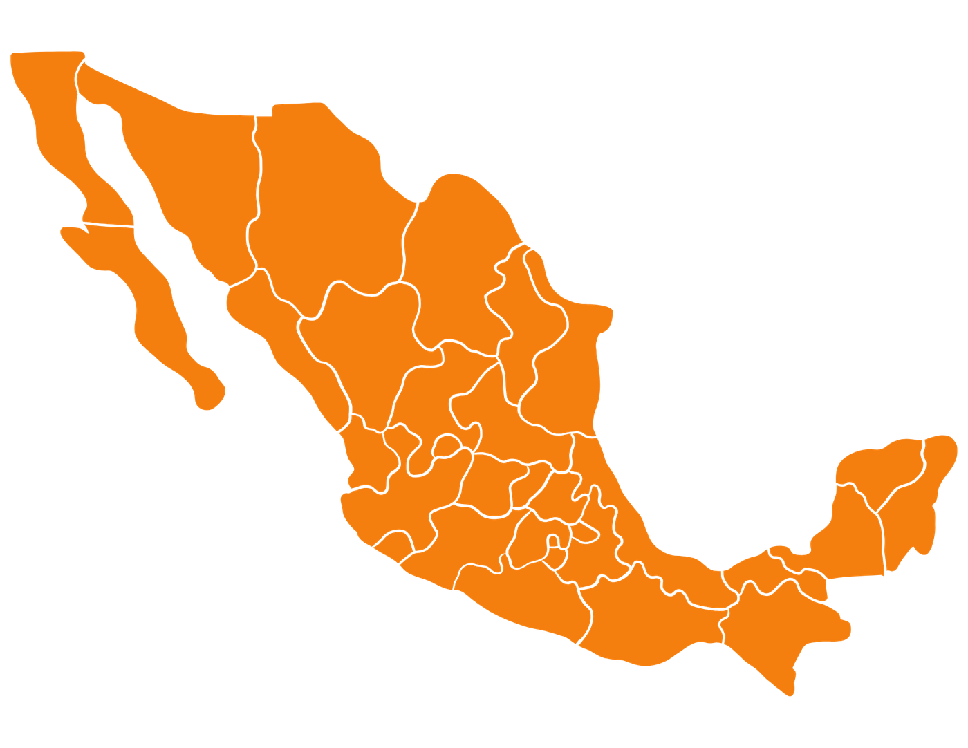 Cobertura Nacional — República Mexicana